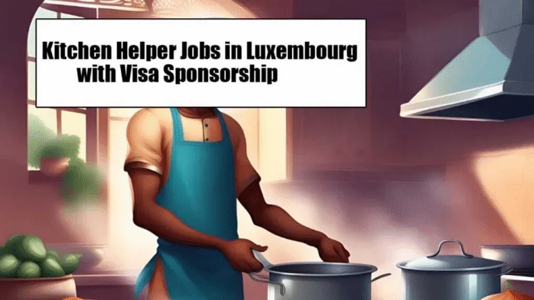 Kitchen Helper Jobs in Luxembourg