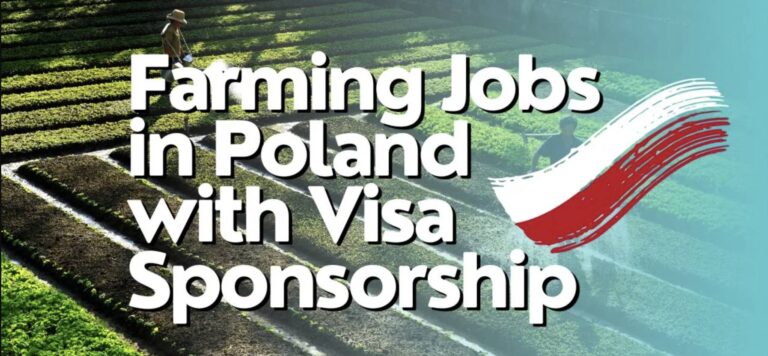 Agriculture Jobs in Poland with Visa Sponsorship