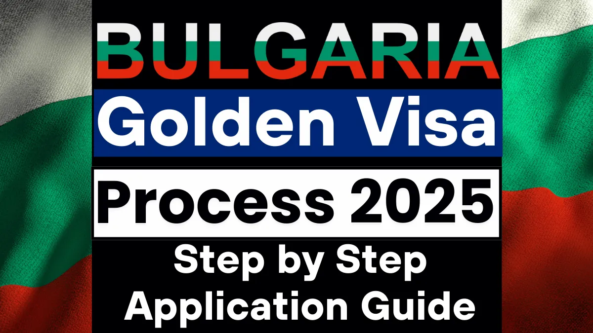 Bulgaria Golden Visa Process 2025