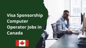 Computer oprator Jobs in Canada