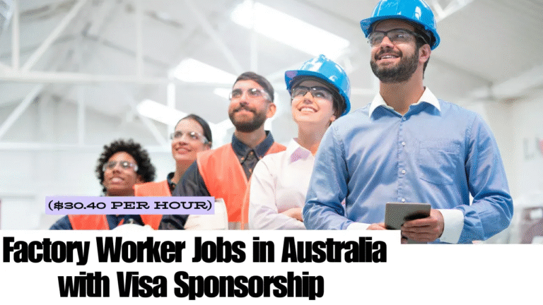 Factory Worker Jobs in Australia