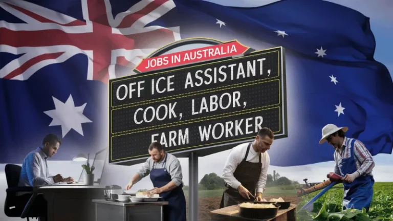 Jobs in Australia For Office Assistant