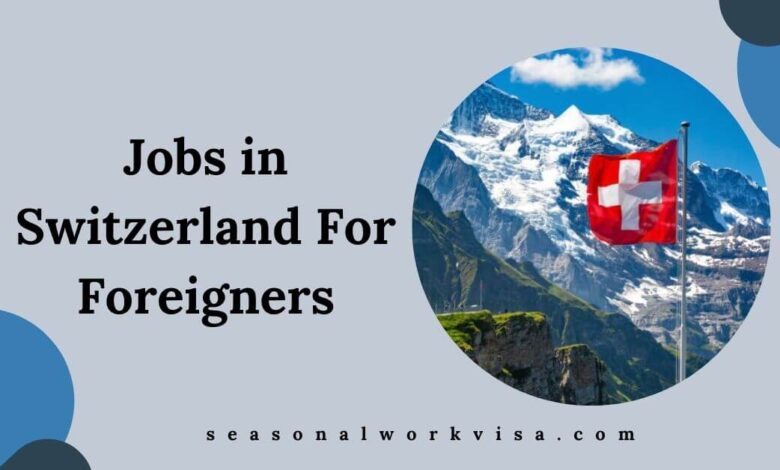 Jobs in Switzerland