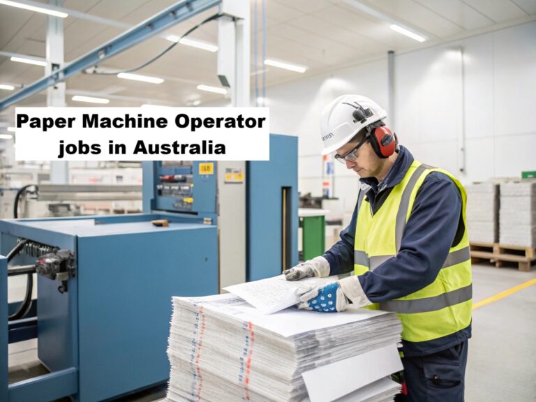 Paper Machine Operator Jobs in Australia