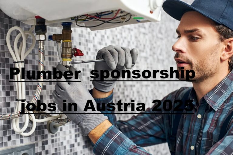 Plumber Sponsorship Jobs in Austria