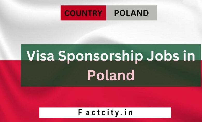 Visa Sponsorship Jobs in Poland