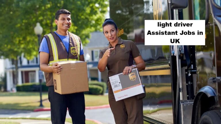 light driver Assistant Jobs in UK
