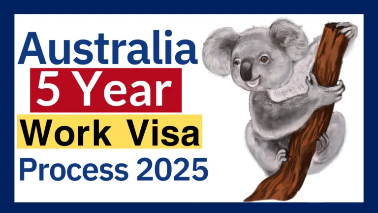 Australia 5 Year Work Visa