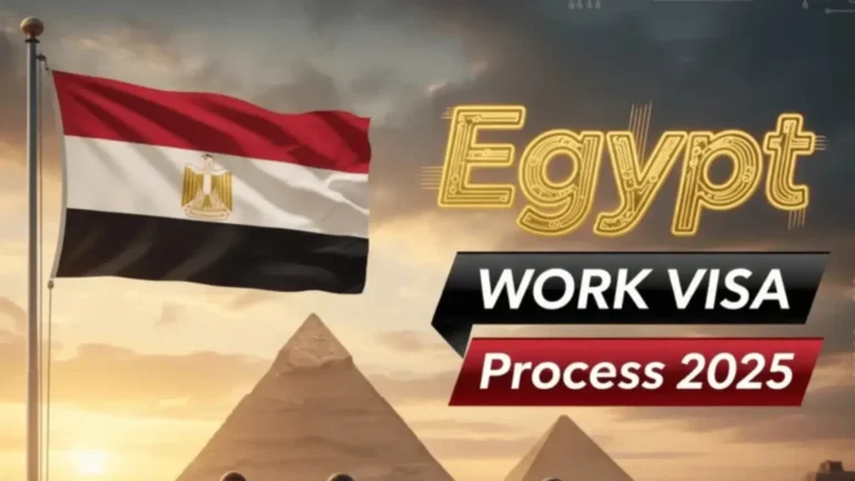 Egypt Work Visa Process October 2025