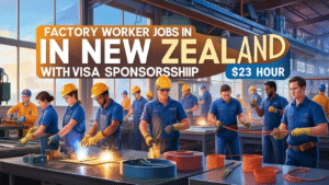 Factory Worker Jobs in New Zealand