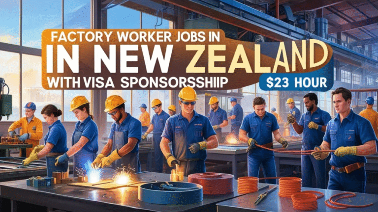 Factory Worker Jobs in New Zealand