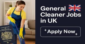 General Cleaner Jobs in UK