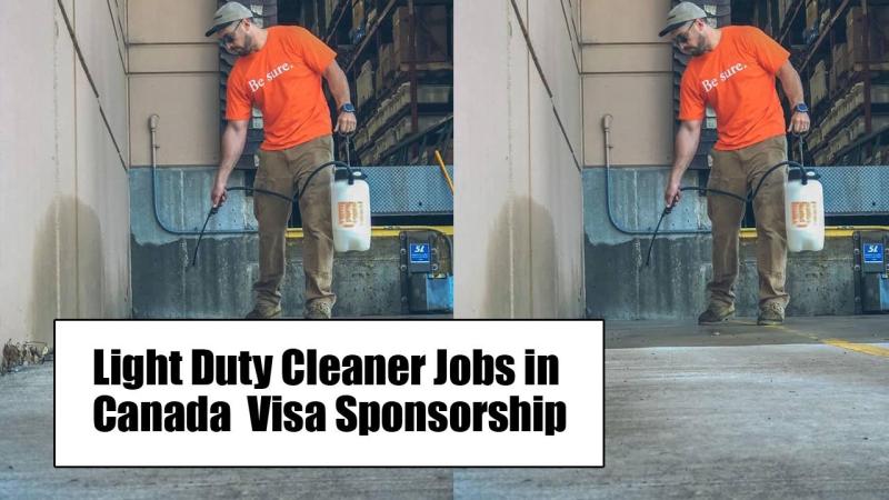 Light Duty Cleaner Jobs in Canada