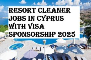 Resort Cleaner Jobs in Cyprus
