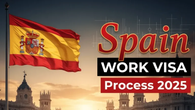 Spain Work Visa Process October 2025