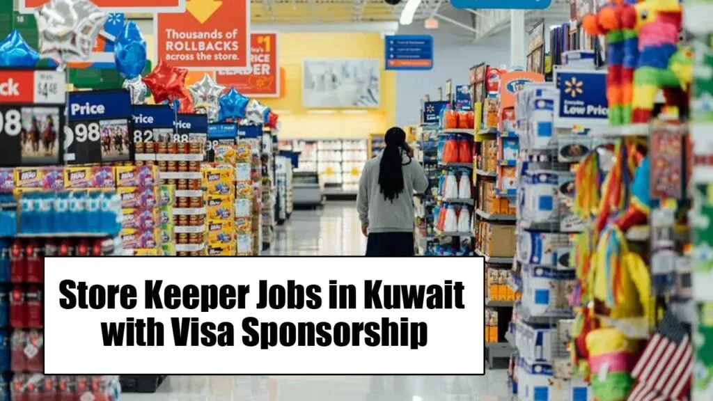 Store Keeper Jobs in Kuwait