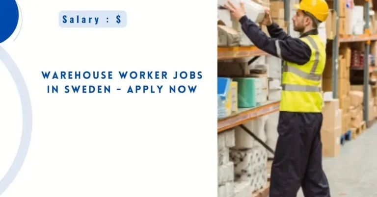 Warehouse Worker Jobs in Sweden