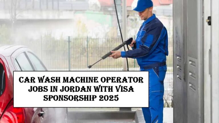 Car Wash Machine Operator Jobs in Jordan