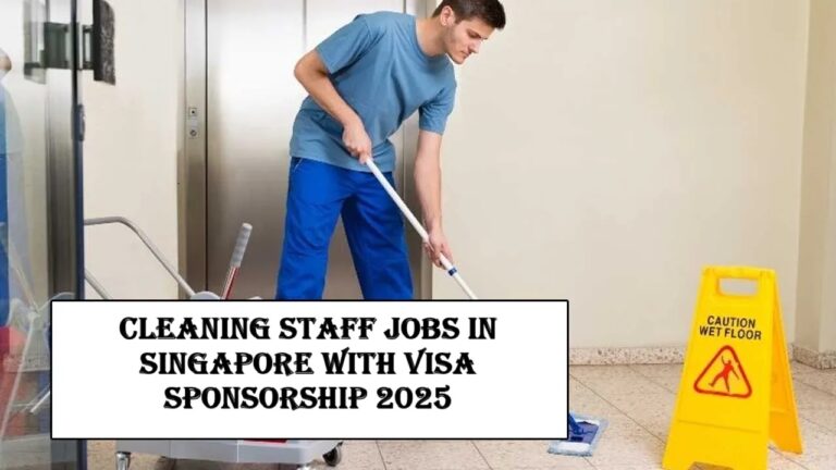 Cleaning Staff Jobs in Singapore