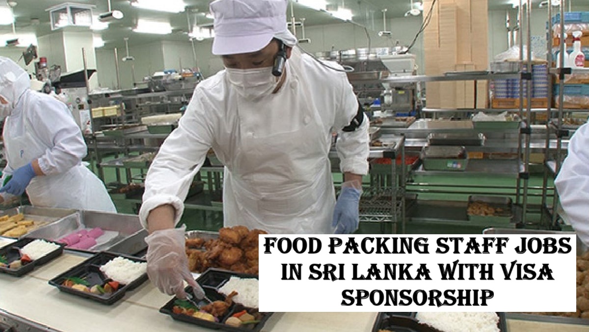 Food Packing Staff Jobs in Sri Lanka