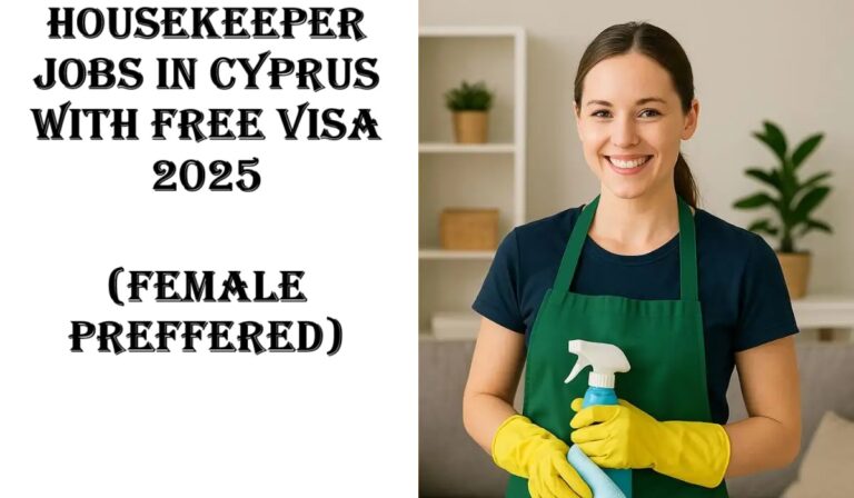 Housekeeper Jobs in Cyprus