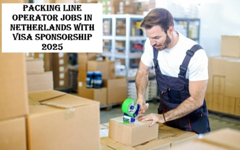 Packing Line Operator Jobs in Netherlands