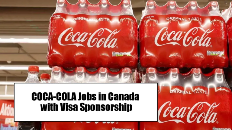 Coca-Cola Jobs in Canada with Visa Sponsorship 2025