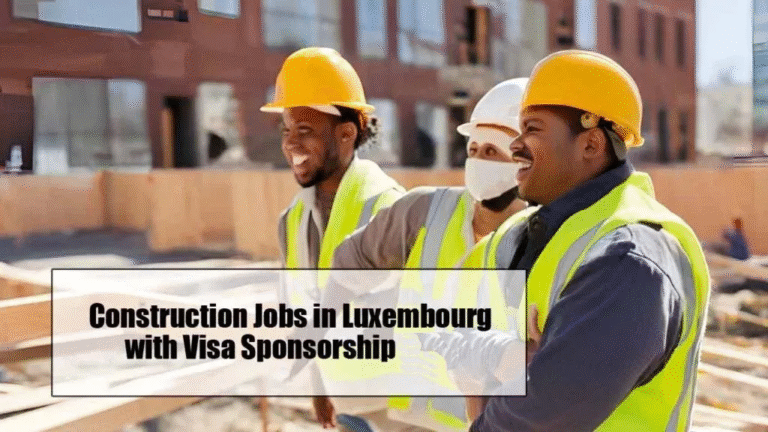 Construction Jobs in Luxembourg
