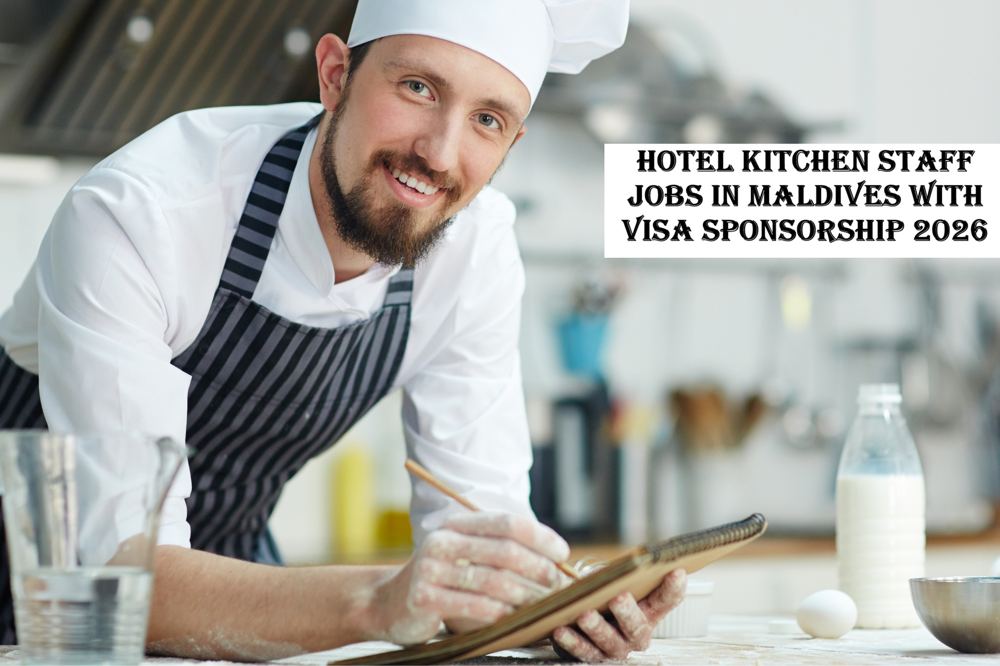 Hotel Kitchen Staff Jobs in Maldives