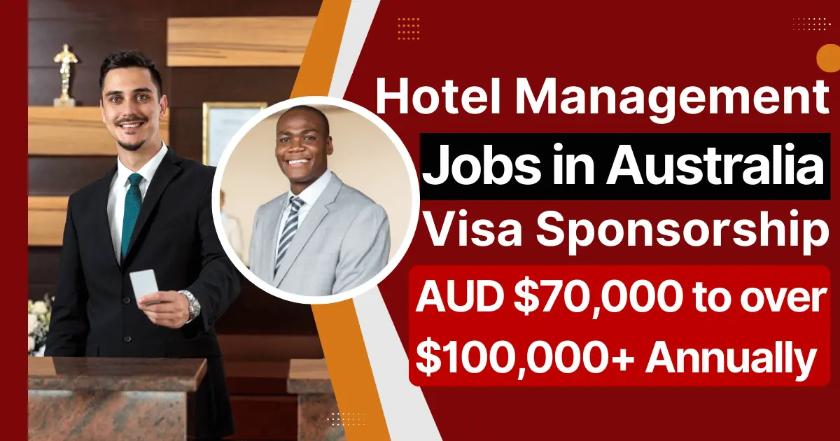 Hotel Management Jobs in Australia