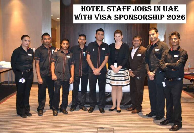 Hotel Staff Jobs in UAE