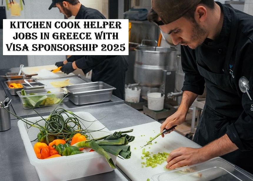 Kitchen Cook Helper Jobs in Greece