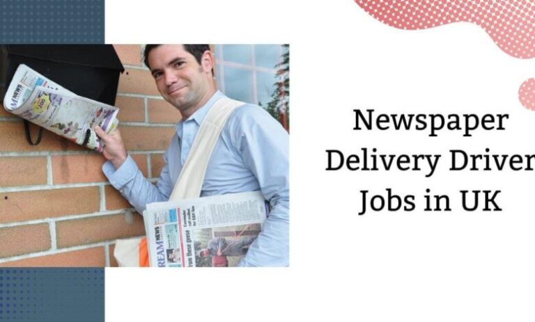 Newspaper Delivery Driver Jobs in UK