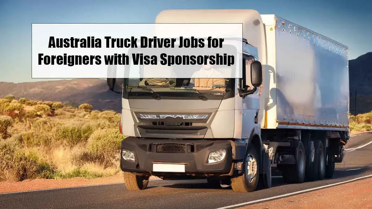 Truck Driver Jobs in Australia