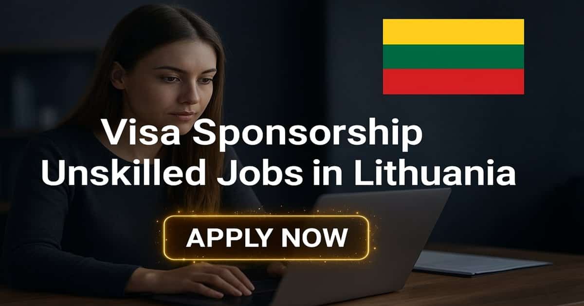 Unskilled jobs in lithuania