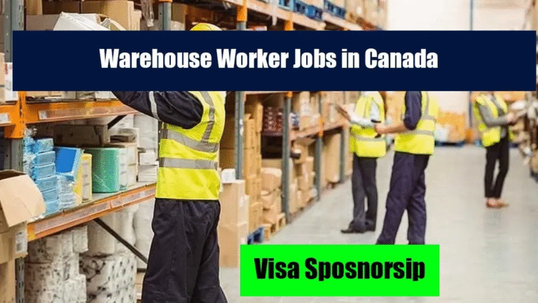 Warehouse Worker Jobs in Canada