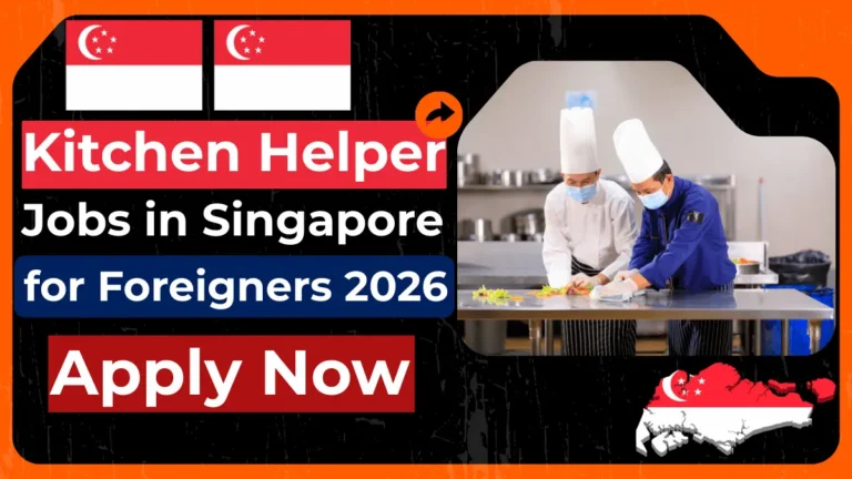 Woman Kitchen Helper Jobs in Singapore for Foreigners