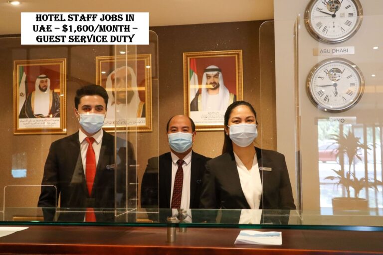 Hotel Staff Jobs in UAE