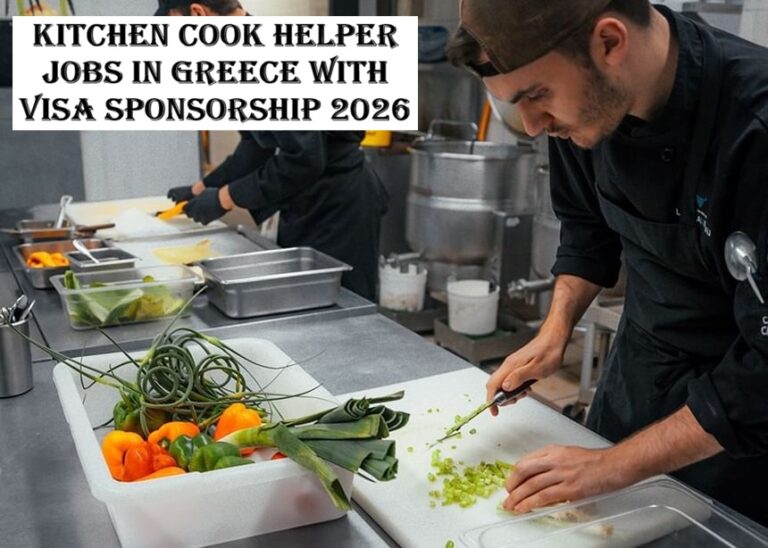 Kitchen Cook Helper Jobs in Greece