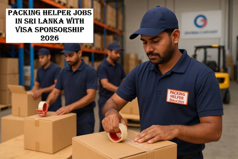 Packing Helper Jobs in Sri Lanka