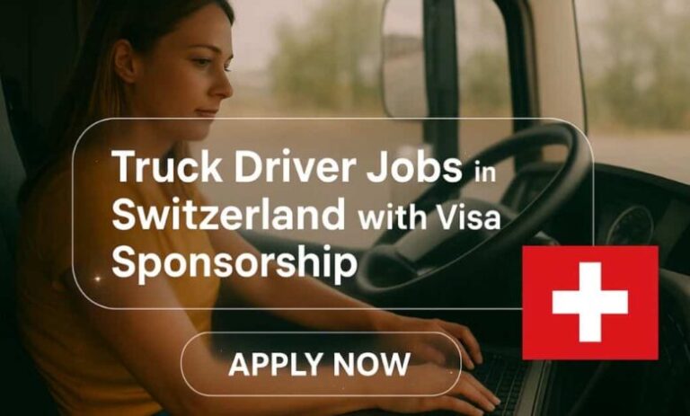 Truck Driver Jobs in Switzerland