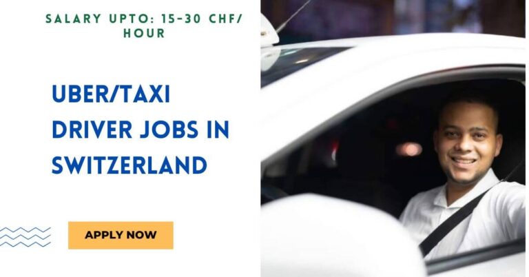 UberTaxi Driver Jobs Switzerland