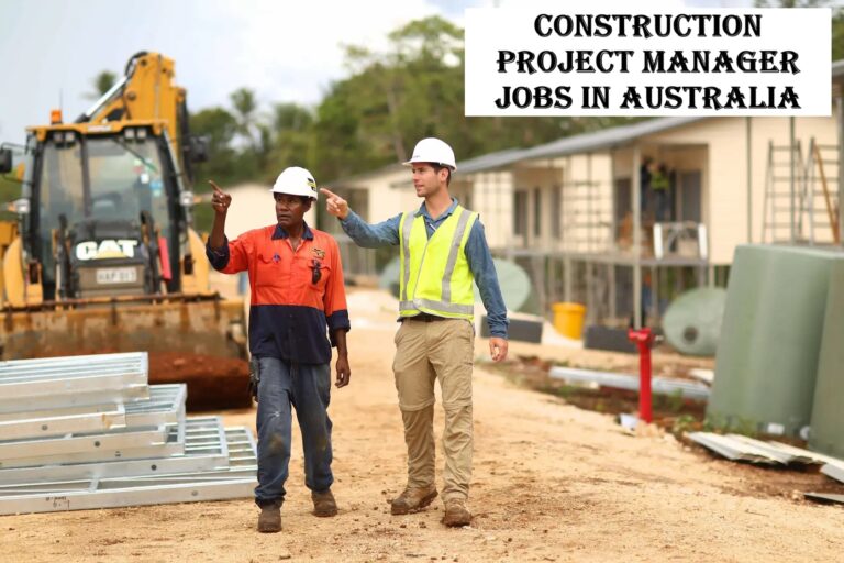 Construction Project Manager Jobs in Australia