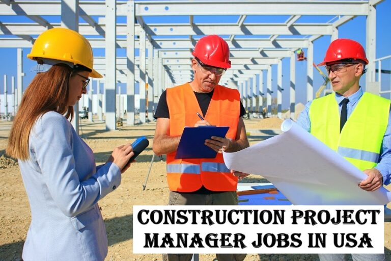 Construction Project Manager Jobs in USA