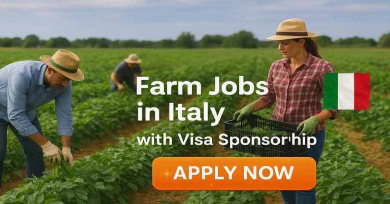 Farm Worker Jobs in Italy