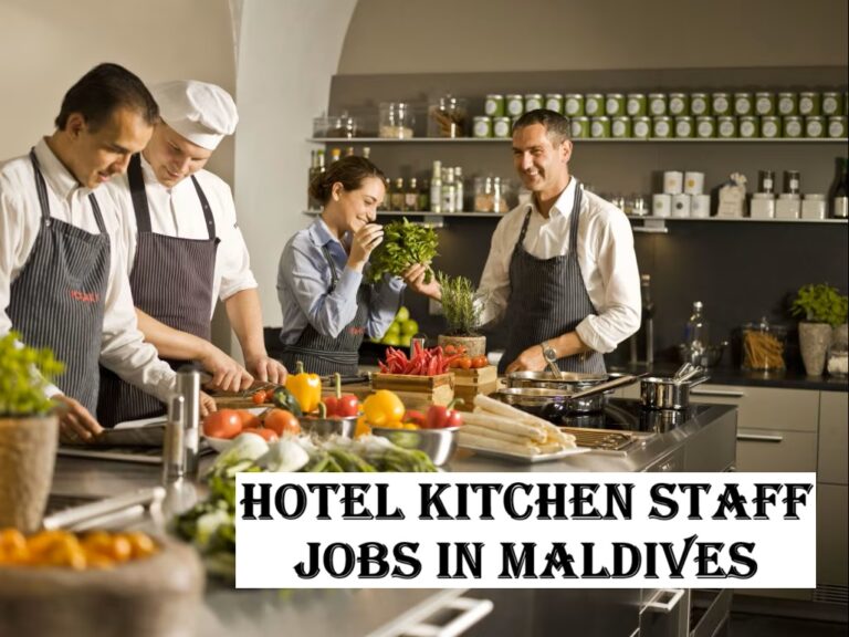 Hotel Kitchen Staff Jobs in Maldives