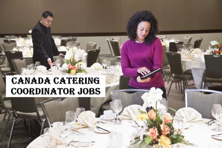 Canada Catering Coordinator Jobs