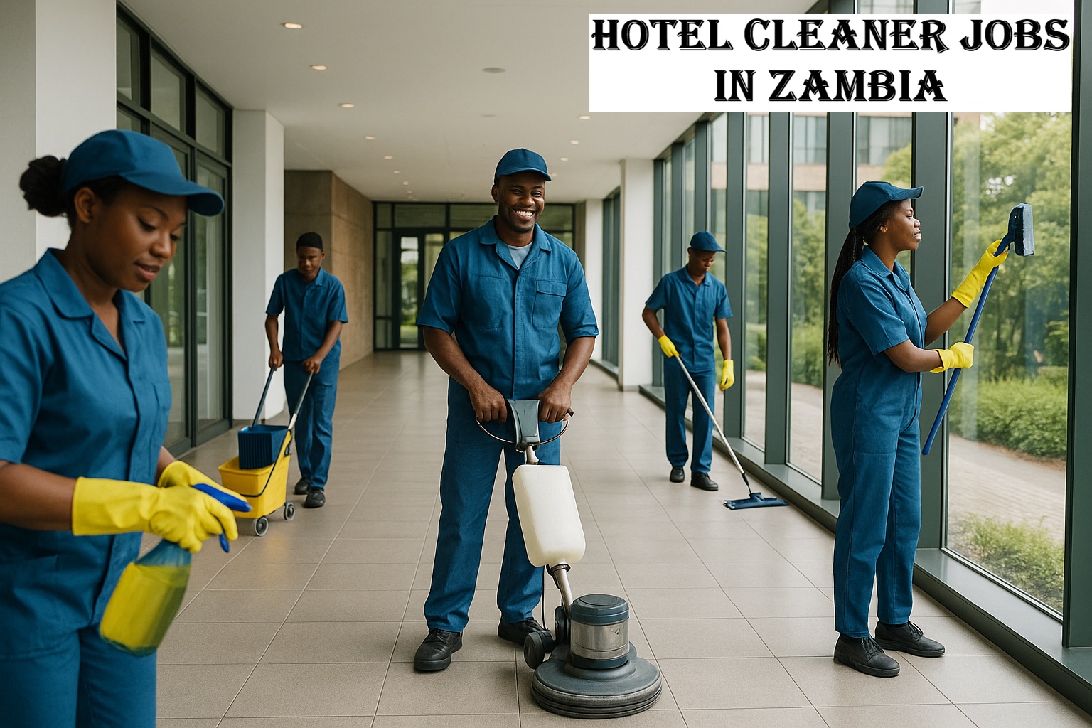 Hotel Cleaner Jobs in Zambia