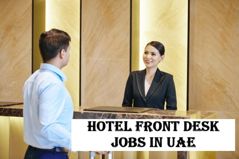 Hotel Front Desk Jobs in UAE