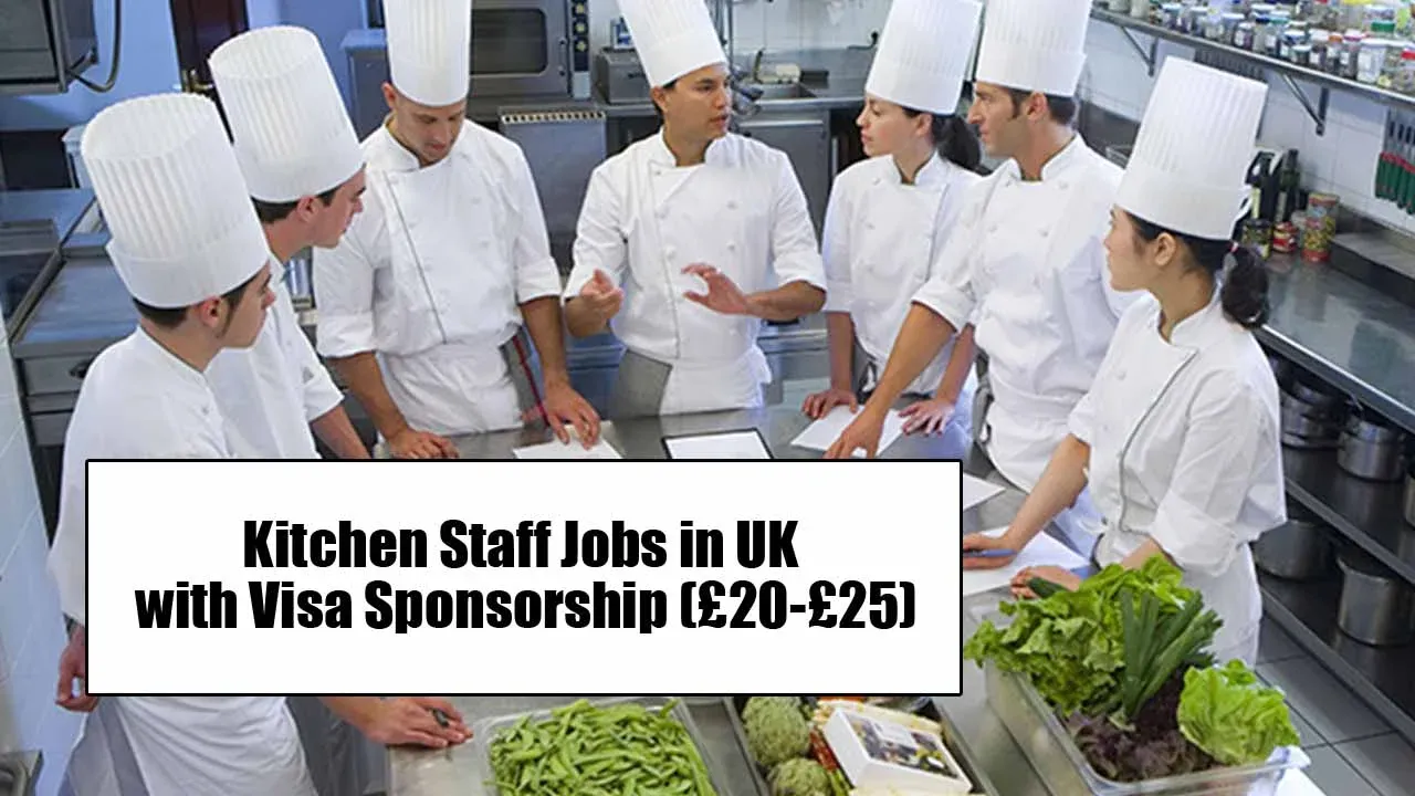 Kitchen Staff Jobs in UK